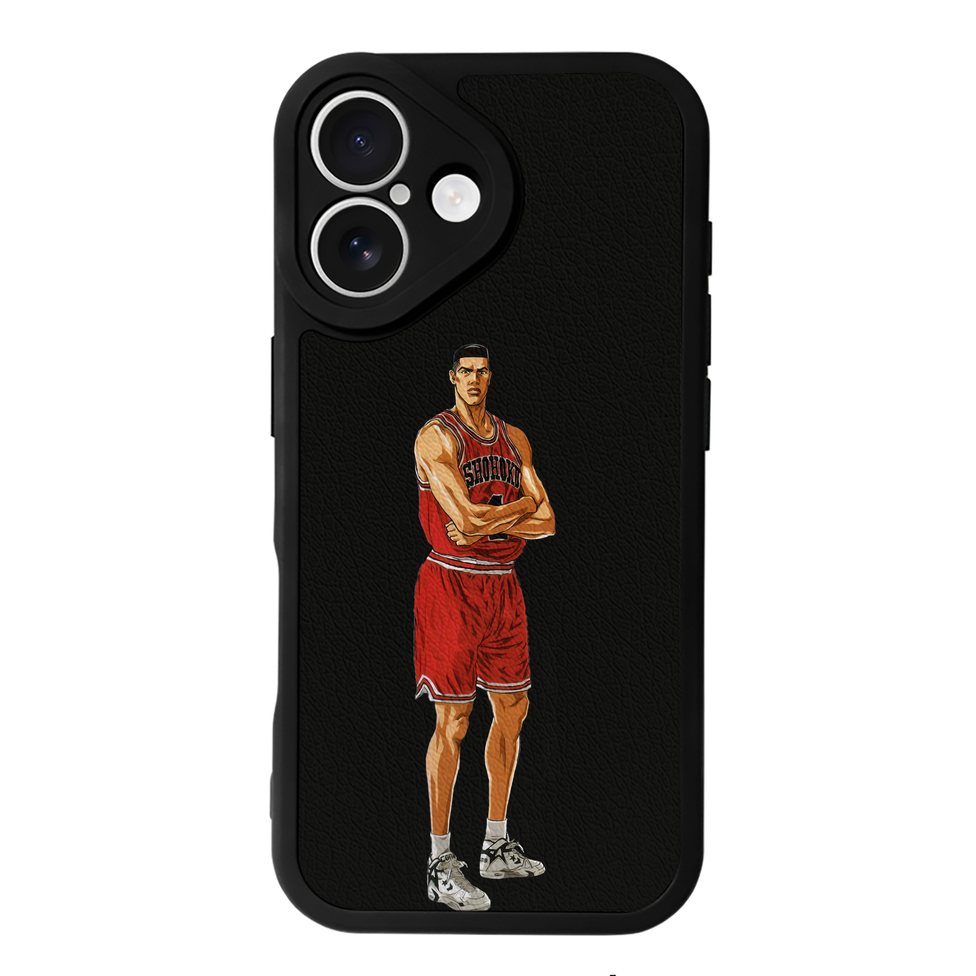 （画像用） SLAM DUNK／スラムダンク 【iPhone 16シリーズ対応】シリコンスマホケース（レザー調） 材質：シリコン